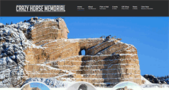 Desktop Screenshot of crazyhorsememorial.org